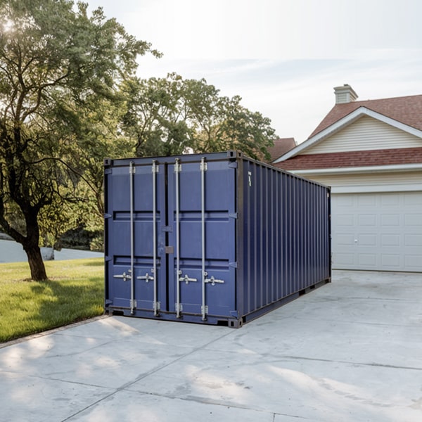 our residential storage containers have few restrictions on what can be stored inside, making them versatile for different needs